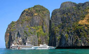 phi phi island by big boat